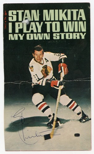 Stan mikita vintage signed - stan,